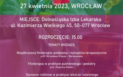 Forum lekarza i farmaceuty – aktualne wyzwania fitoterapii